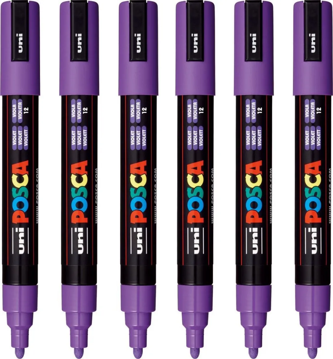 Posca PC-5M Paarse Verfstift