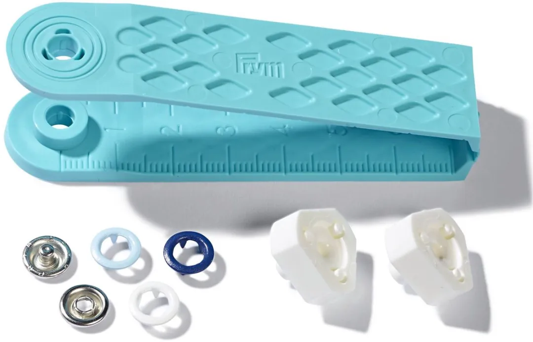 Prym Love Drukknopen Jersey 8mm - Lichtblauw/Blauw/Wit - 21 Stuks - afbeelding 6 van 6