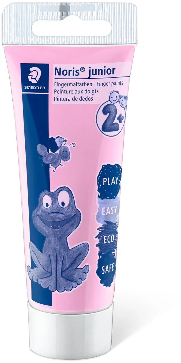 STAEDTLER Noris Junior Vingerverf - 6 Kleuren 75ml
