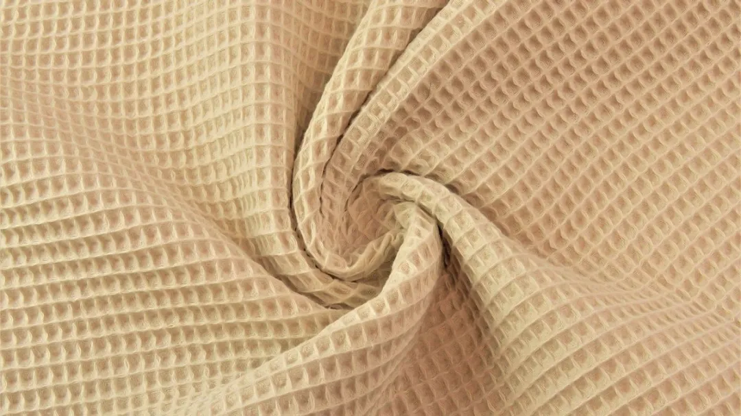 BINK Bedding Katoen Wafelstof Beige per meter