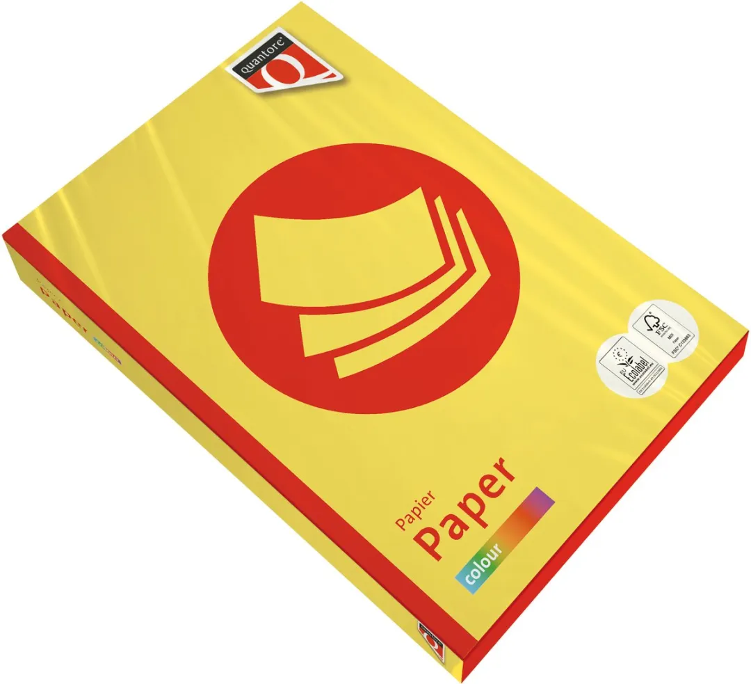 Quantore Kopieerpapier A4 80g Zwavelgeel