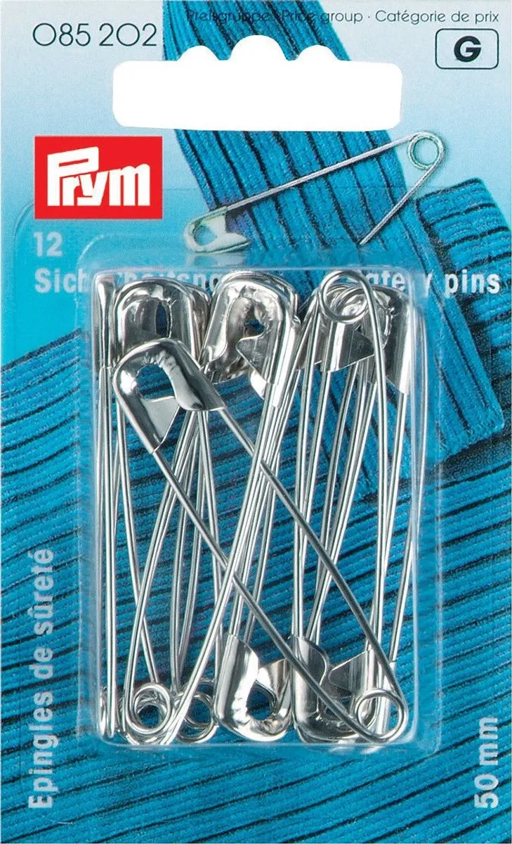 Prym Stalen Veiligheidsspelden 12 Stuks