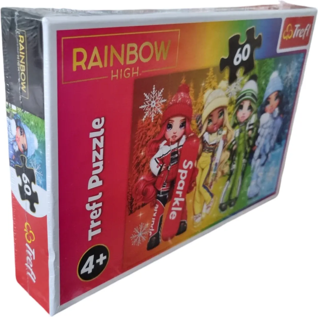 Trefl Rainbow High Puzzel Radosne Lalki - 60 Stukken - Wielkleurig