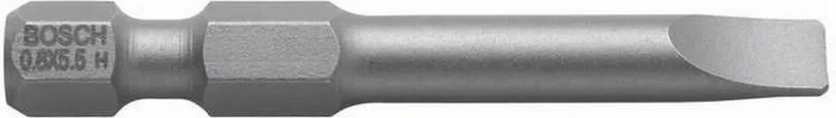 Bosch Bit Extra-hard S 1,0x5,5 - 3 Stuks