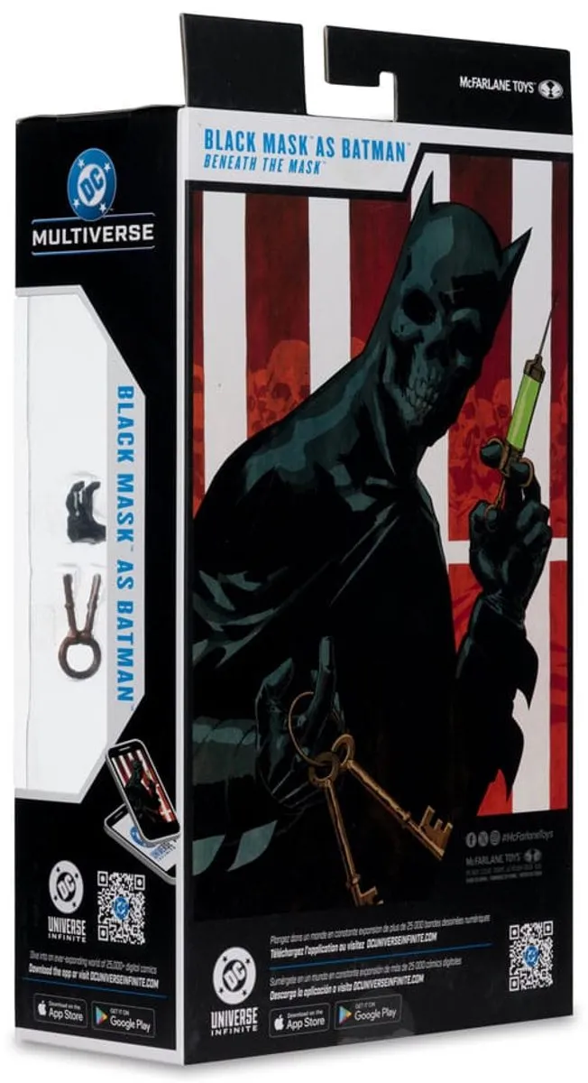 McFarlane Toys DC Multiverse Black Mask Batman Action Figure 18cm - MCF17432