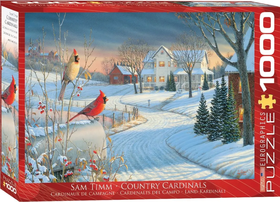 Eurographics Country Cardinals Puzzel