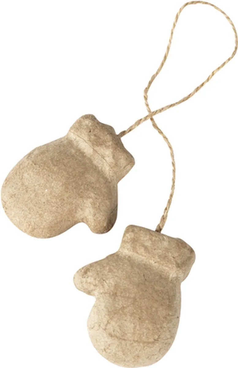 Decopatch Kerstmis Handschoenen Hanger 5cm