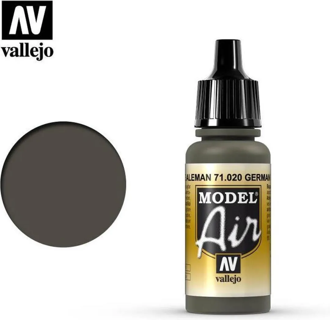 Vallejo Model Air Green Brown Acrylverf 17ml