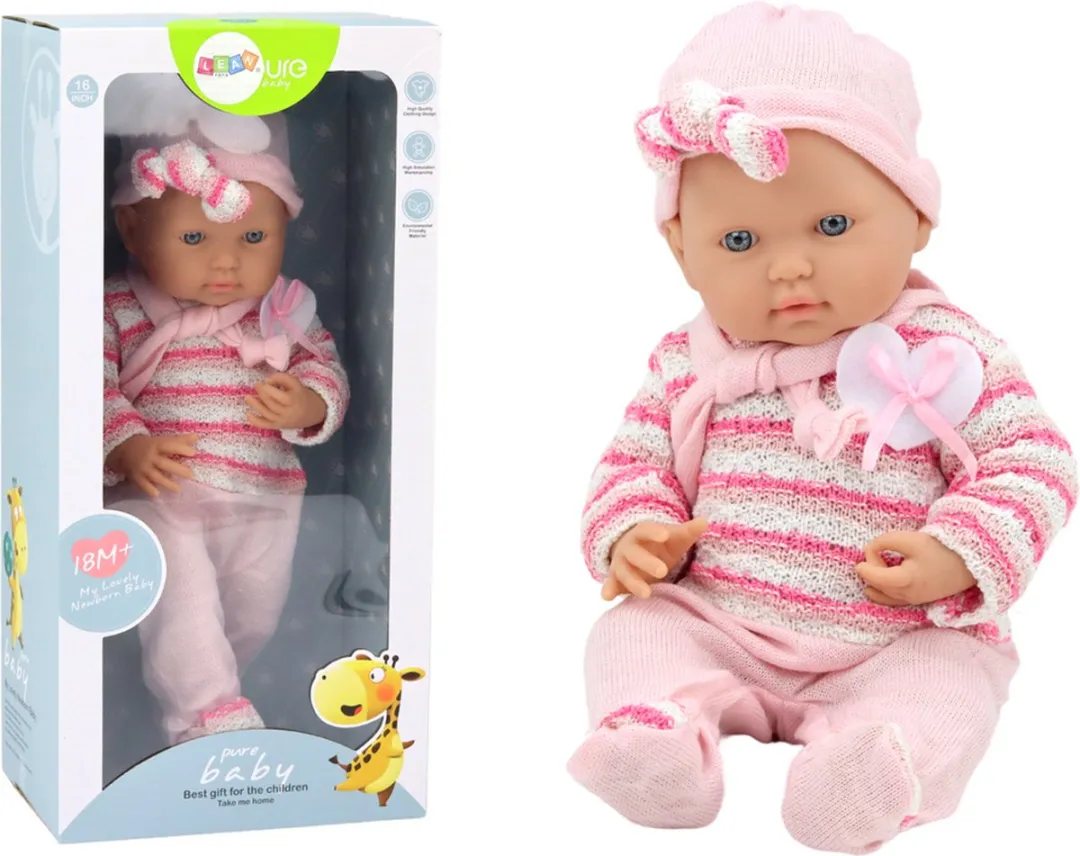 Lean Toys Levensechte Babypop