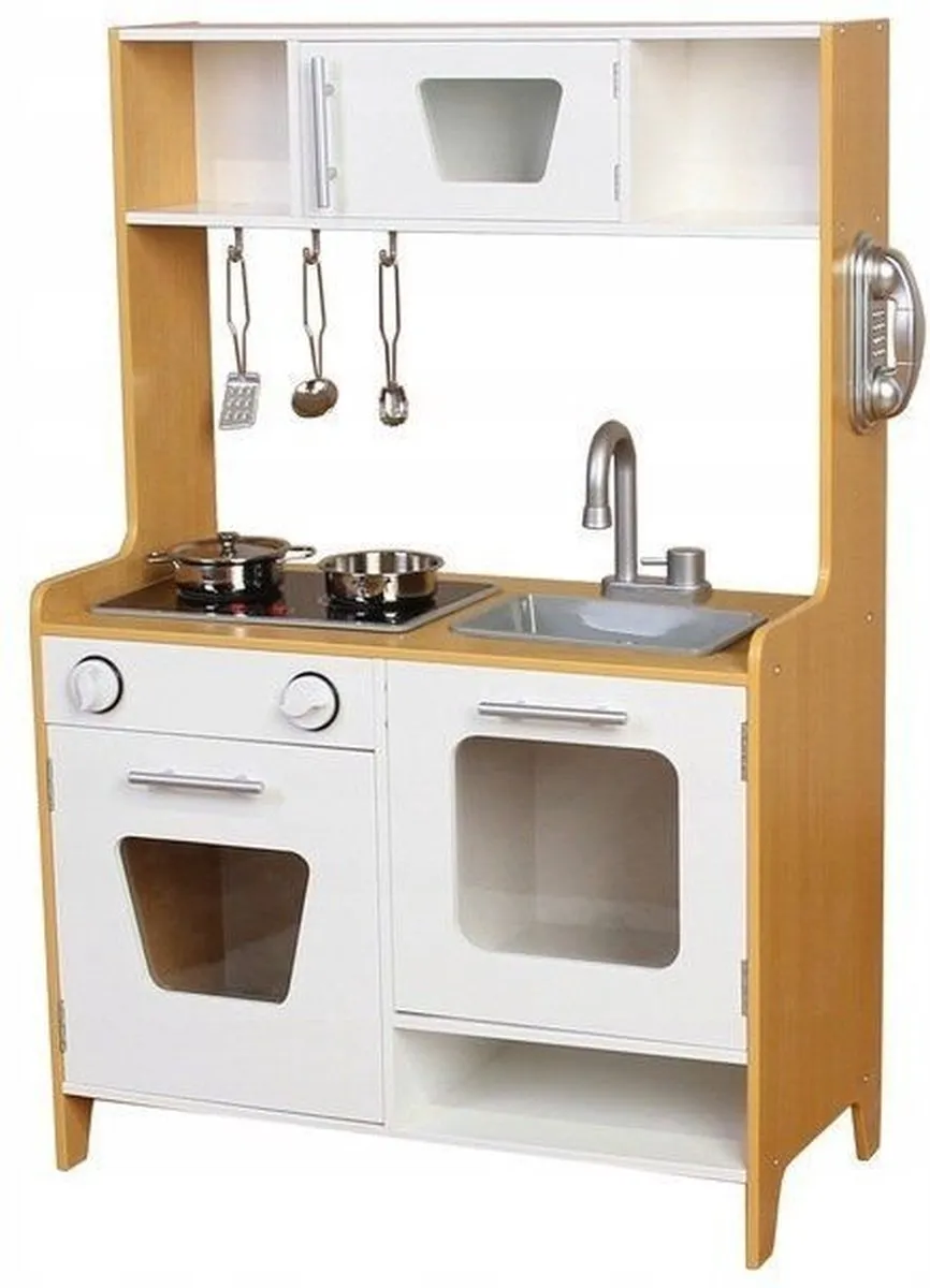 ECOTOYS Kinderkeuken Hout 60x30x90cm