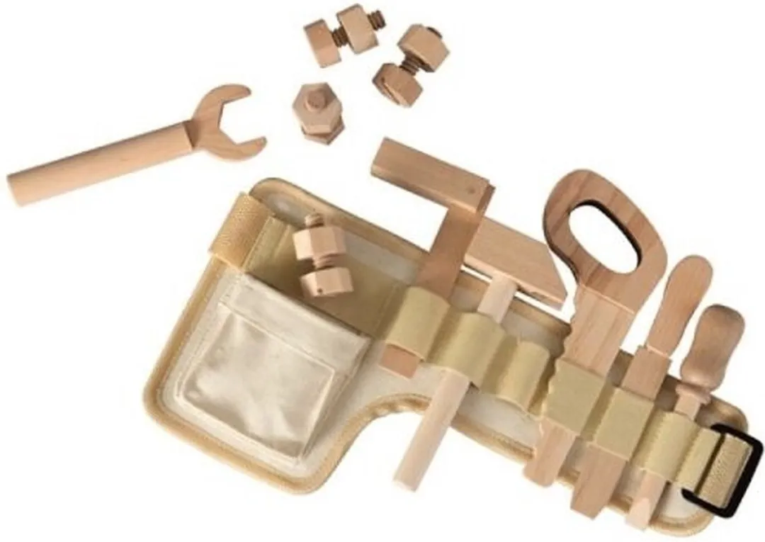Egmont Toys Houten Gereedschapgordel 30x15cm