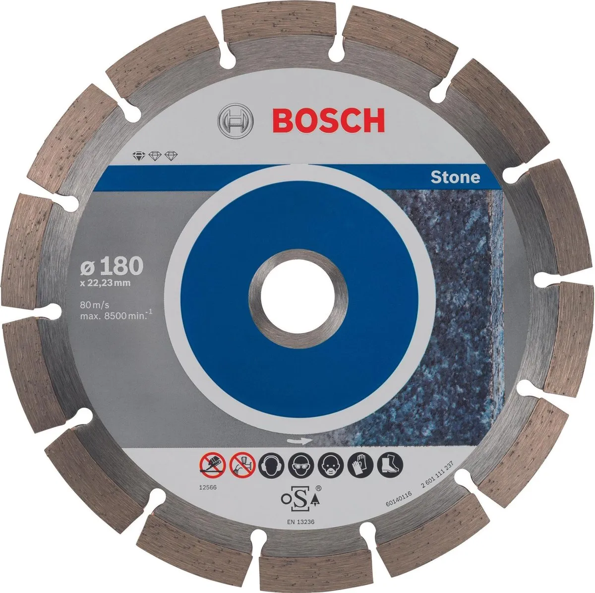 Bosch Diamantschijf 180mm 22,23mm