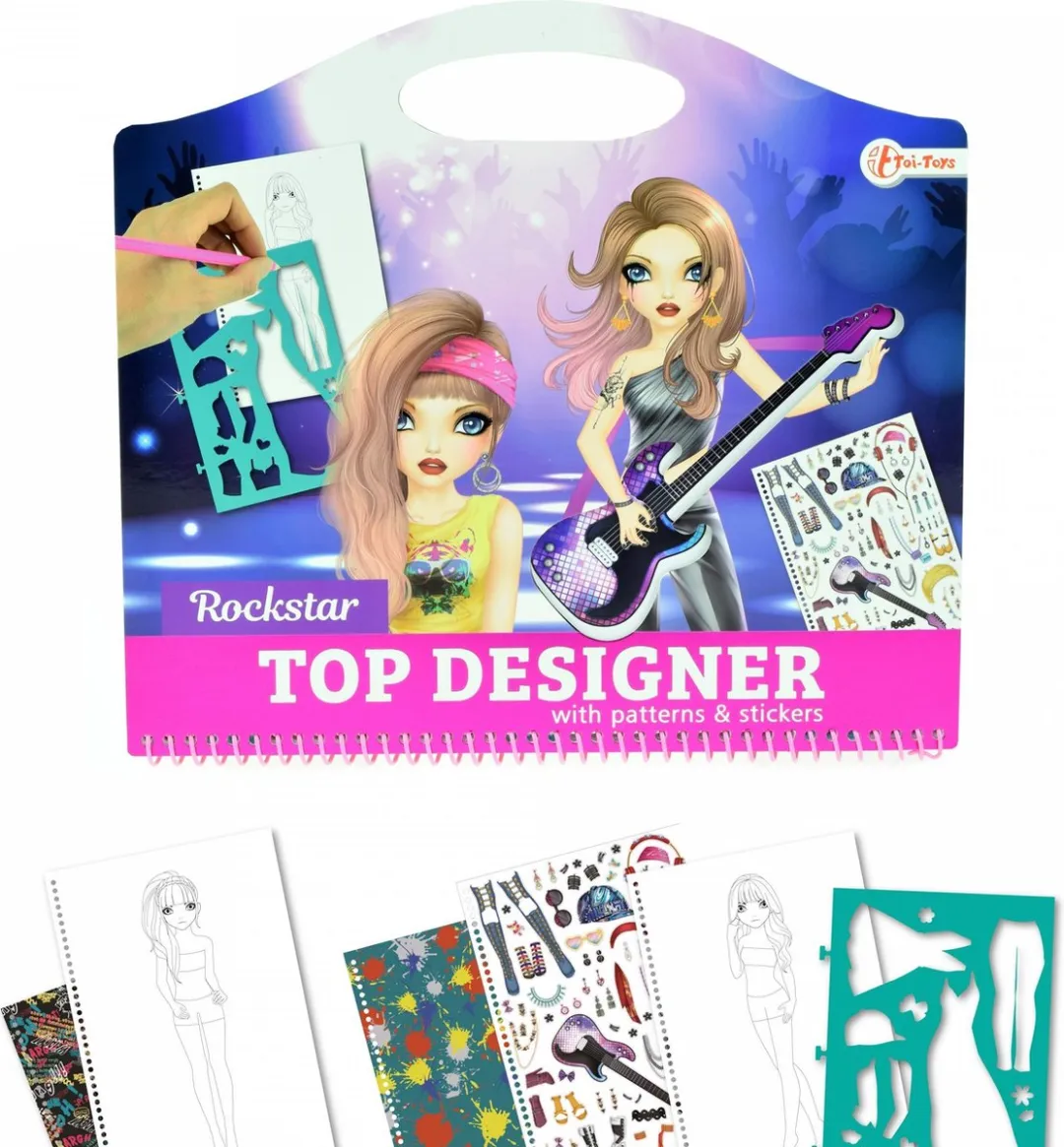 Toi-Toys Top Designer Schetsboek Fashion - Multicolor