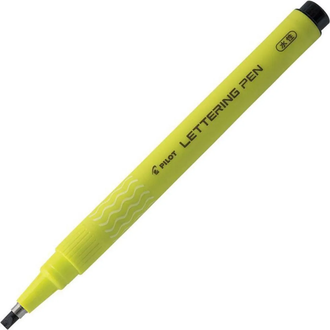 Pilot Zwarte Lettering Kalligrafiepen 3.0mm Large