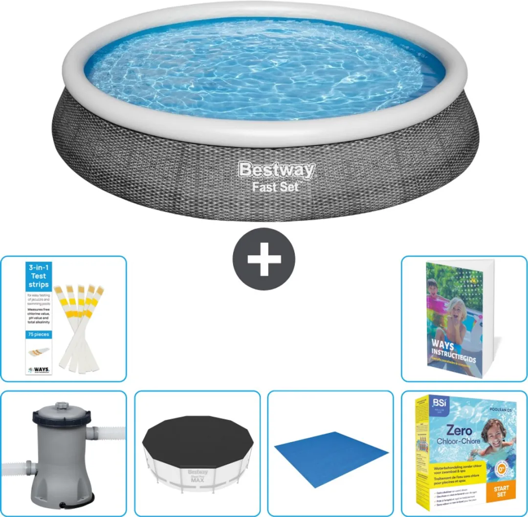 Bestway Fast Set Zwembad 396x84cm