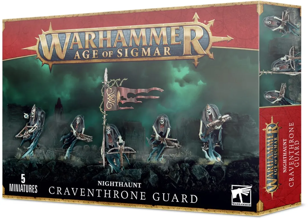 Games Workshop Nighthaunt Craventhrone Guard