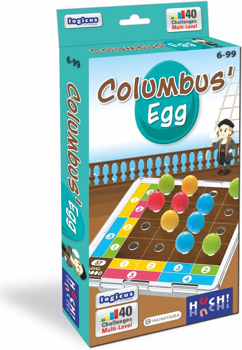 Geronimo Games Huch Columbus Egg Breinbreker