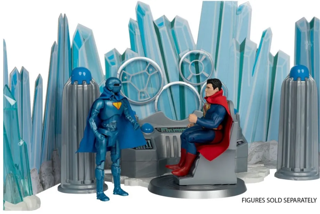 McFarlane Toys Superman 2025 DC Direct Playset Fortress of Solitude MCF17463 - Multicolor