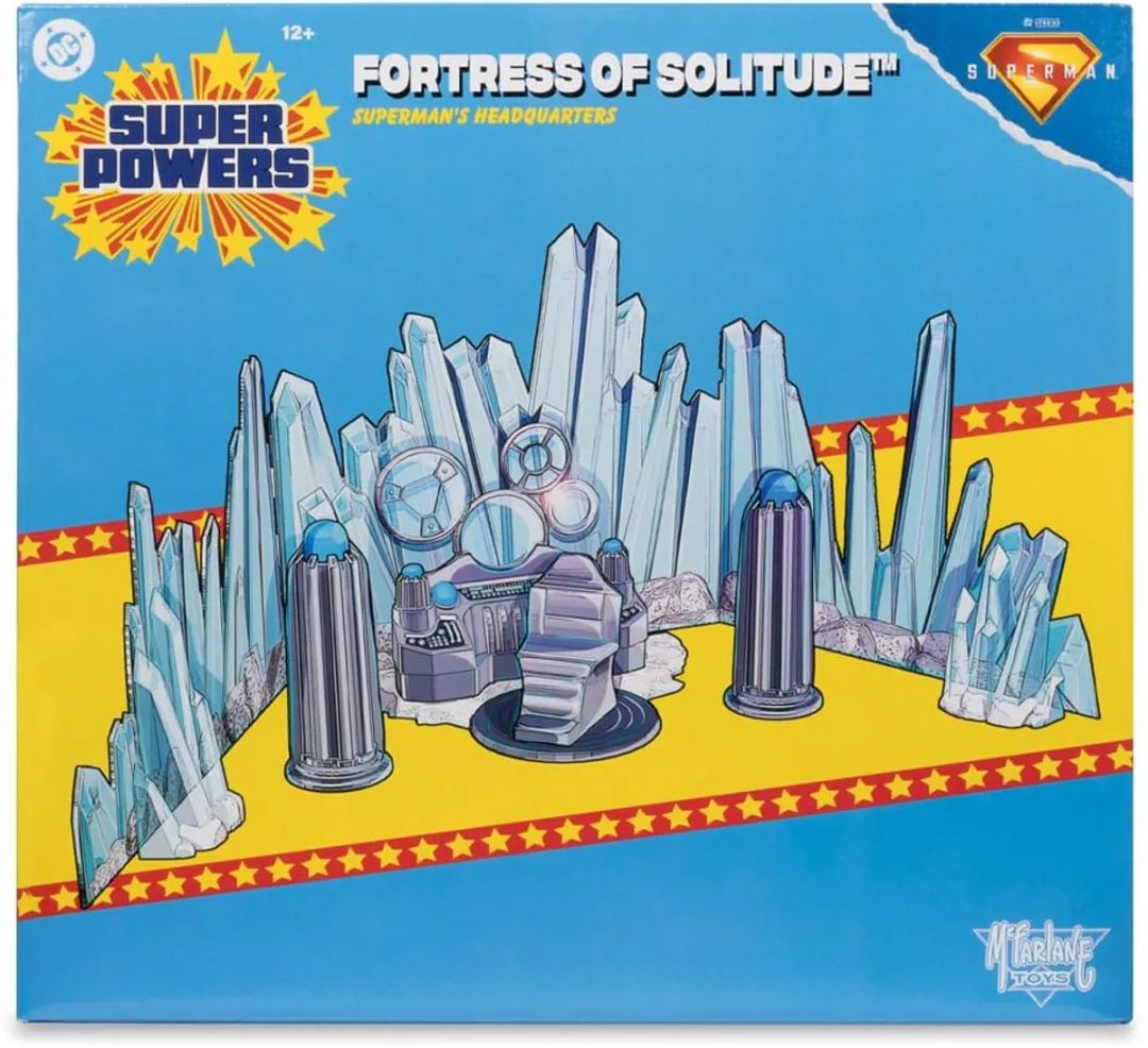 McFarlane Toys Superman 2025 DC Direct Playset Fortress of Solitude MCF17463 - Multicolor