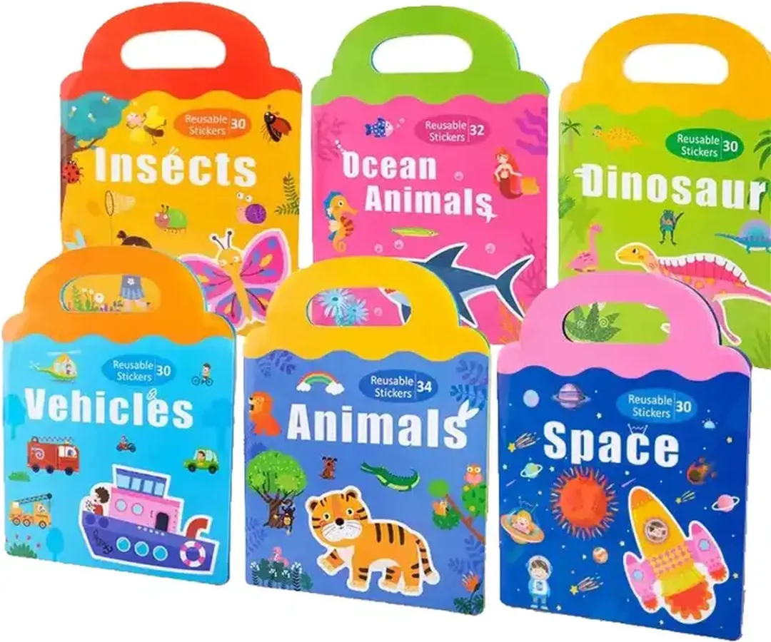 Insecten magneet boekje - 30 verschillende insecten