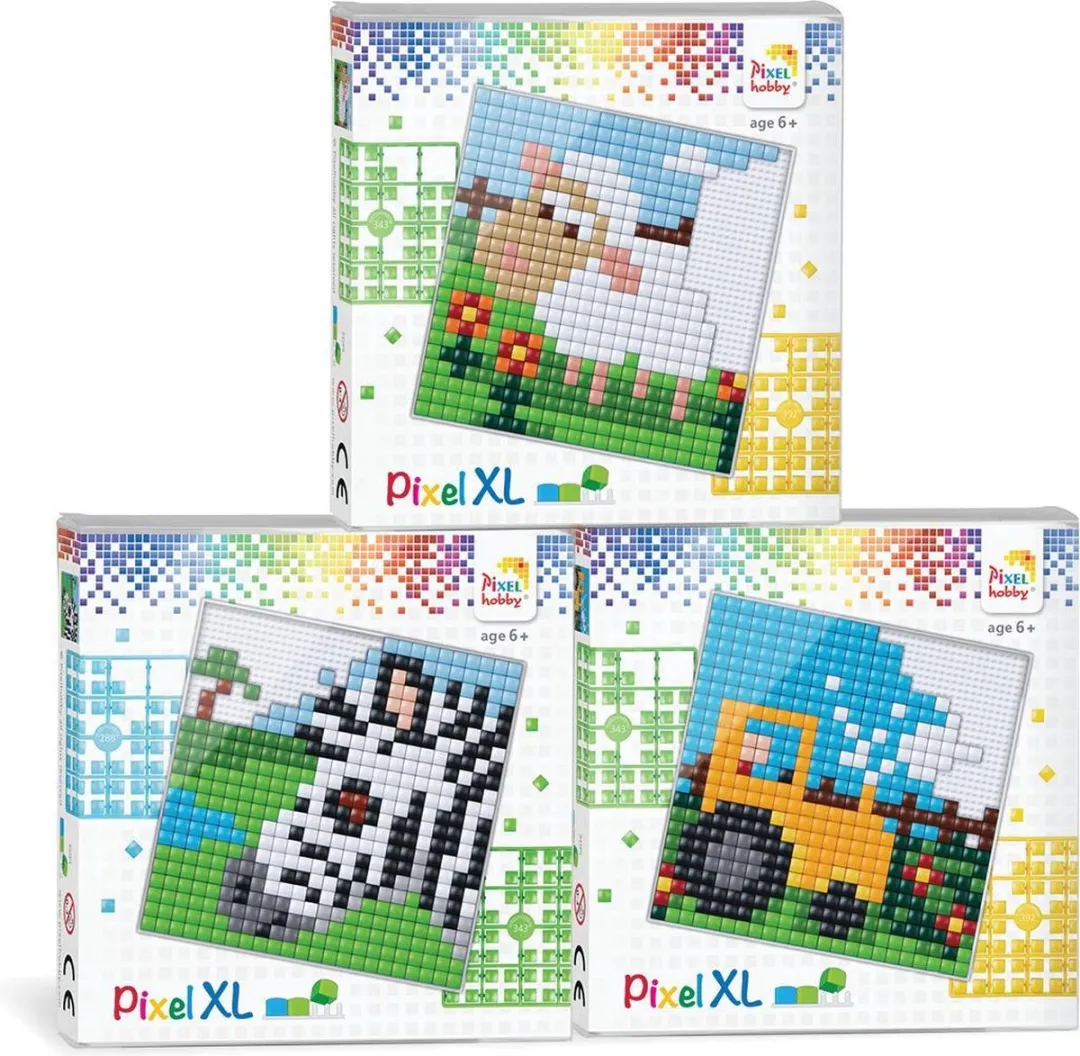 Pixelhobby XL Schaap Set - Multi