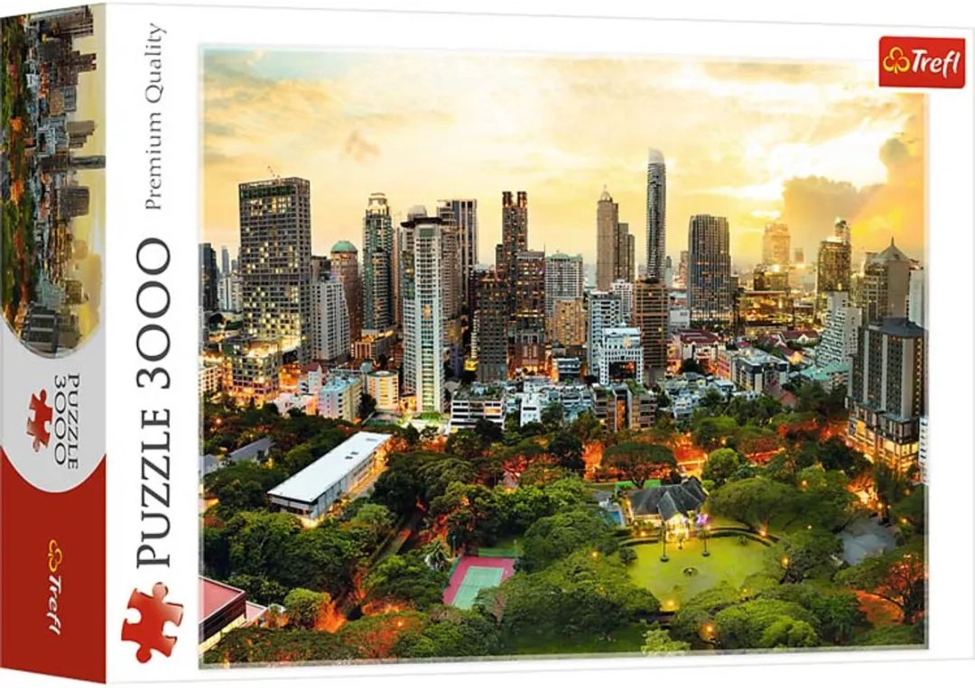 Trefl 3000 Sunset in Bangkok - 1000 Stuks - Multicolor