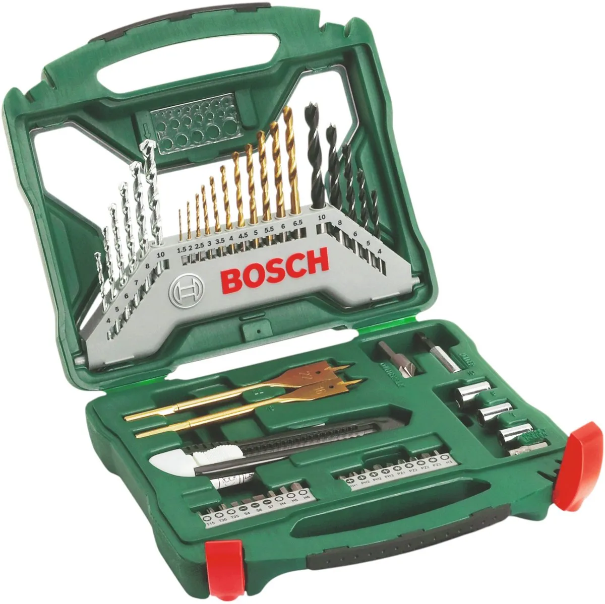 Bosch X-Line Titanium Plus Borenset 50-delig
