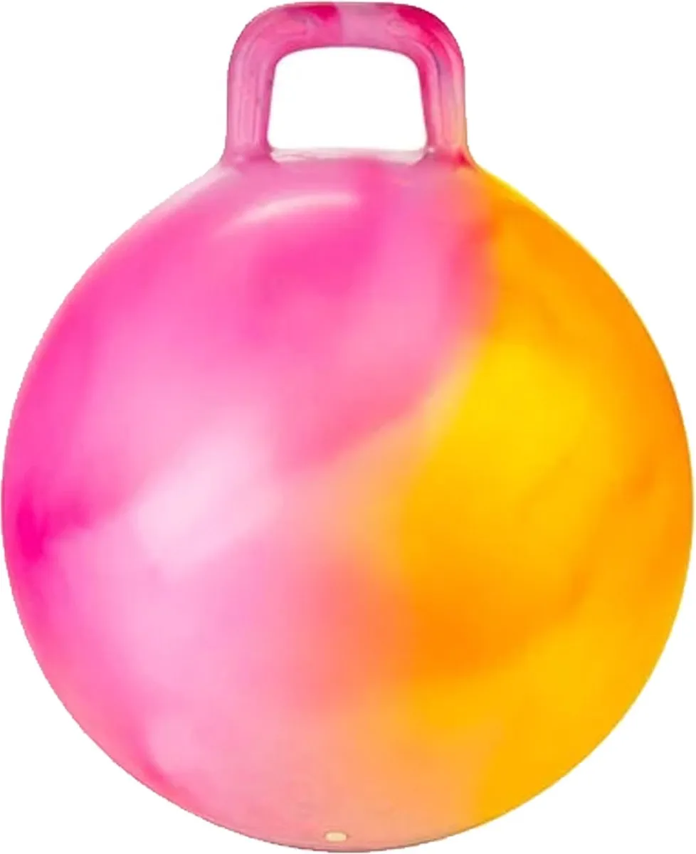 Toi-Toys Skippybal Marble - 2 Stuks - D45cm - Oranje