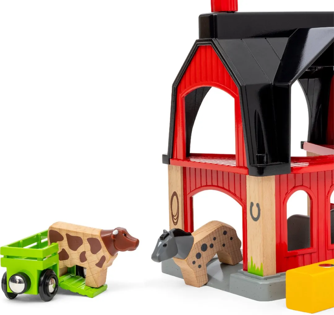 BRIO World 36012 Stal - Accessoire Treinset - Multicolor