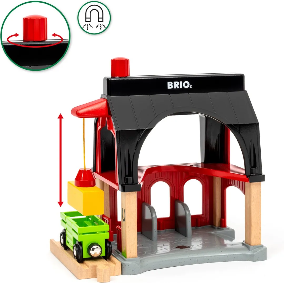 BRIO World 36012 Stal - Accessoire Treinset - Multicolor