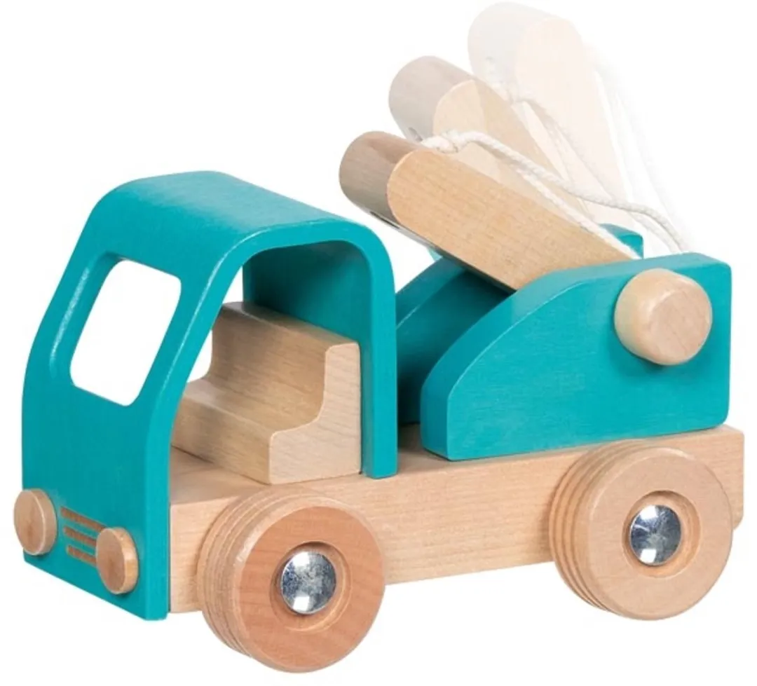 Goki Houten Takelwagen GK55837 - Multicolor