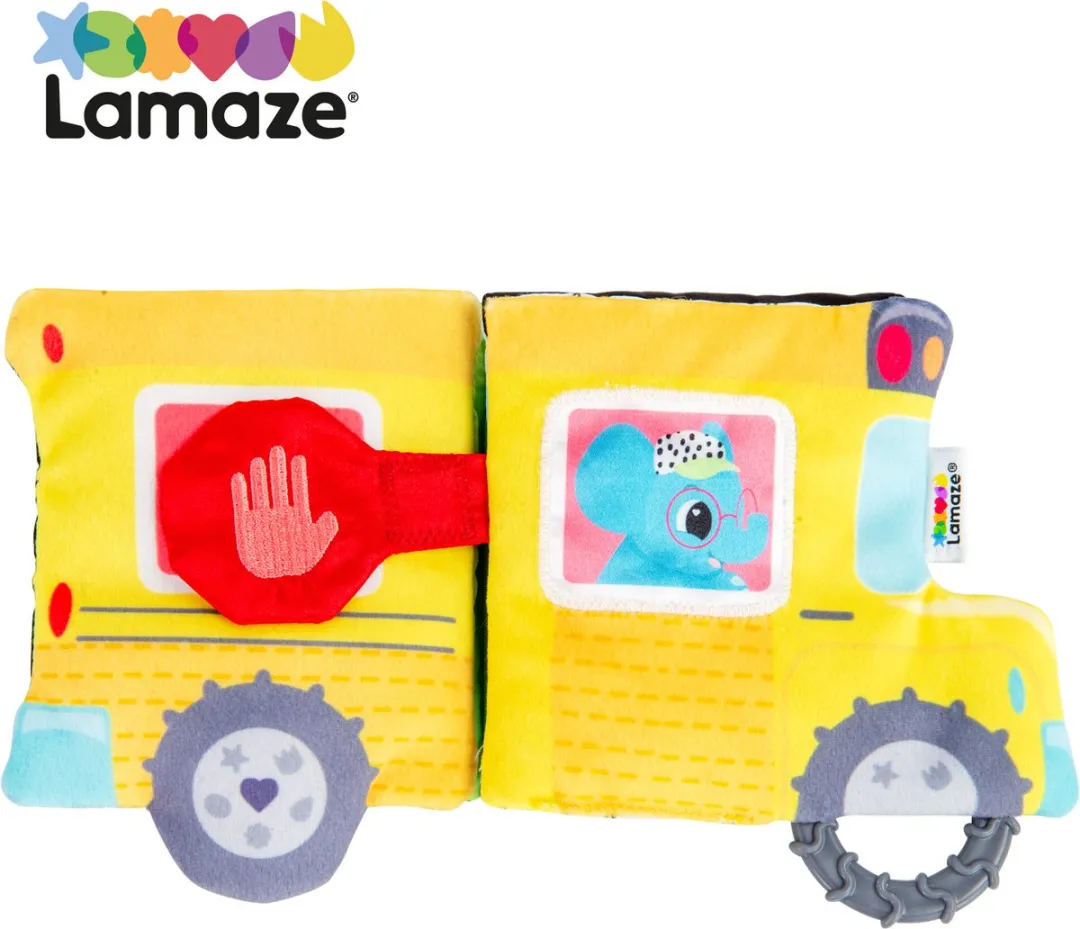 Lamaze Accordeon Bus Babyboekje