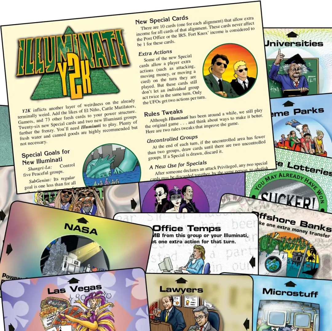Steve Jackson Games Illuminati Y2K Uitbreiding