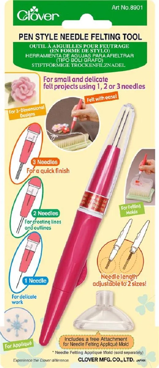 Clover Viltnaaldenpen