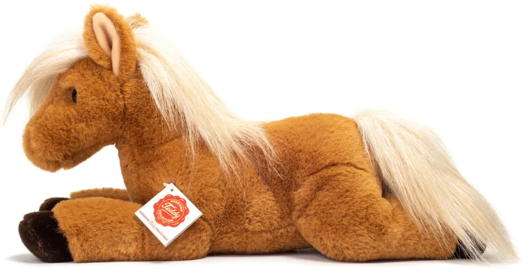 Teddy Hermann Knuffel Paard Lichtbruin - 34 cm