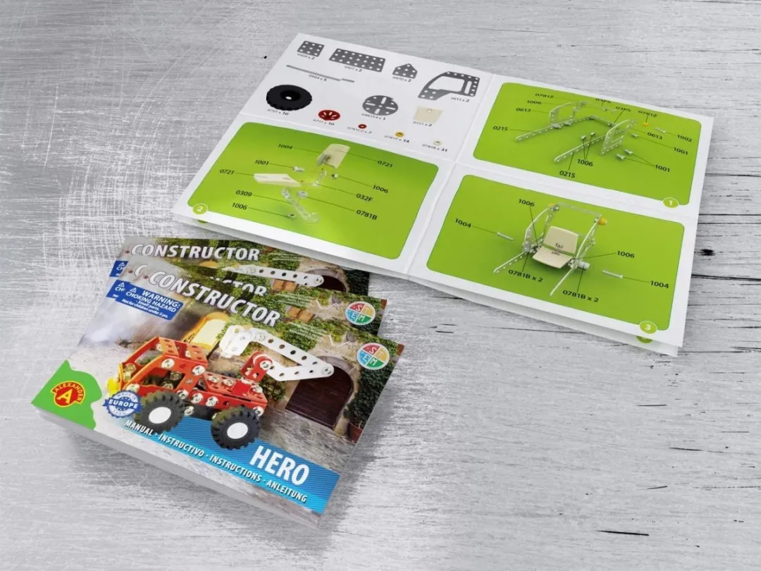 Alexander Toys Constructor PRO Skip 705 Stuks - Meerkleurig