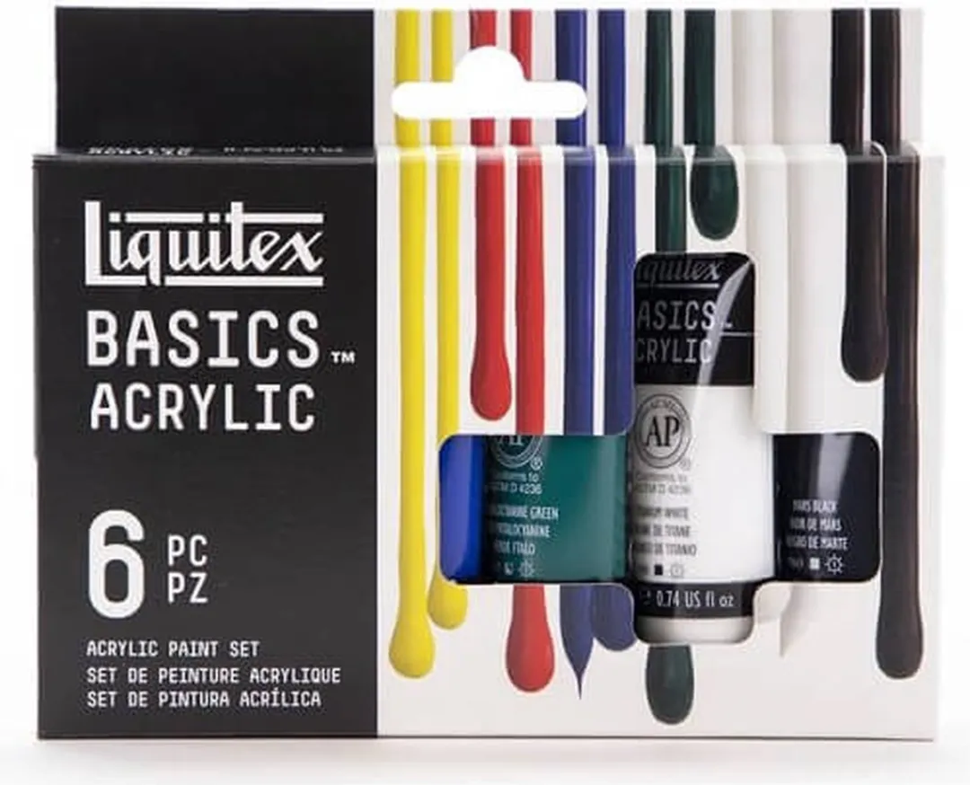 Liquitex Basics Acrylverfset 6x22ml