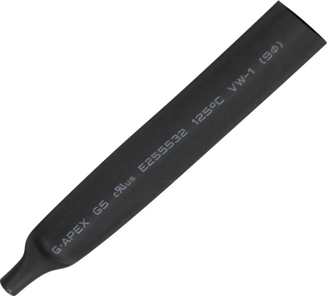 Tru Components Krimpkous 9mm Zwart