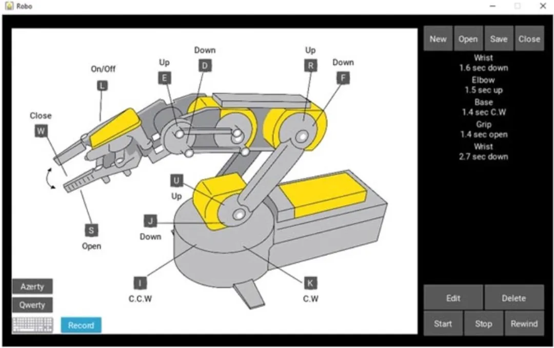 Velleman KSR10/USBN USB-Interface voor Robotarm