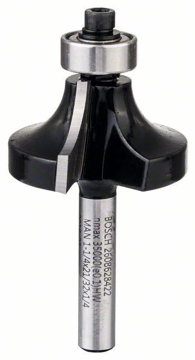 Bosch Afrondfrees 1/4" R1 9,5mm
