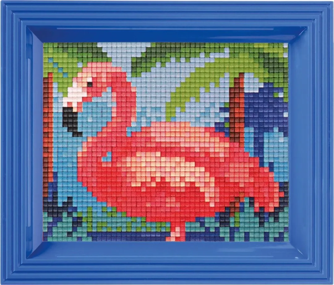 Pixelhobby Geschenkverpakking Flamingo - Multicolor