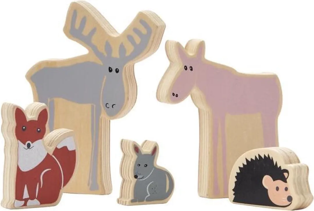 Kids Concept Woodland Houten Diertjes