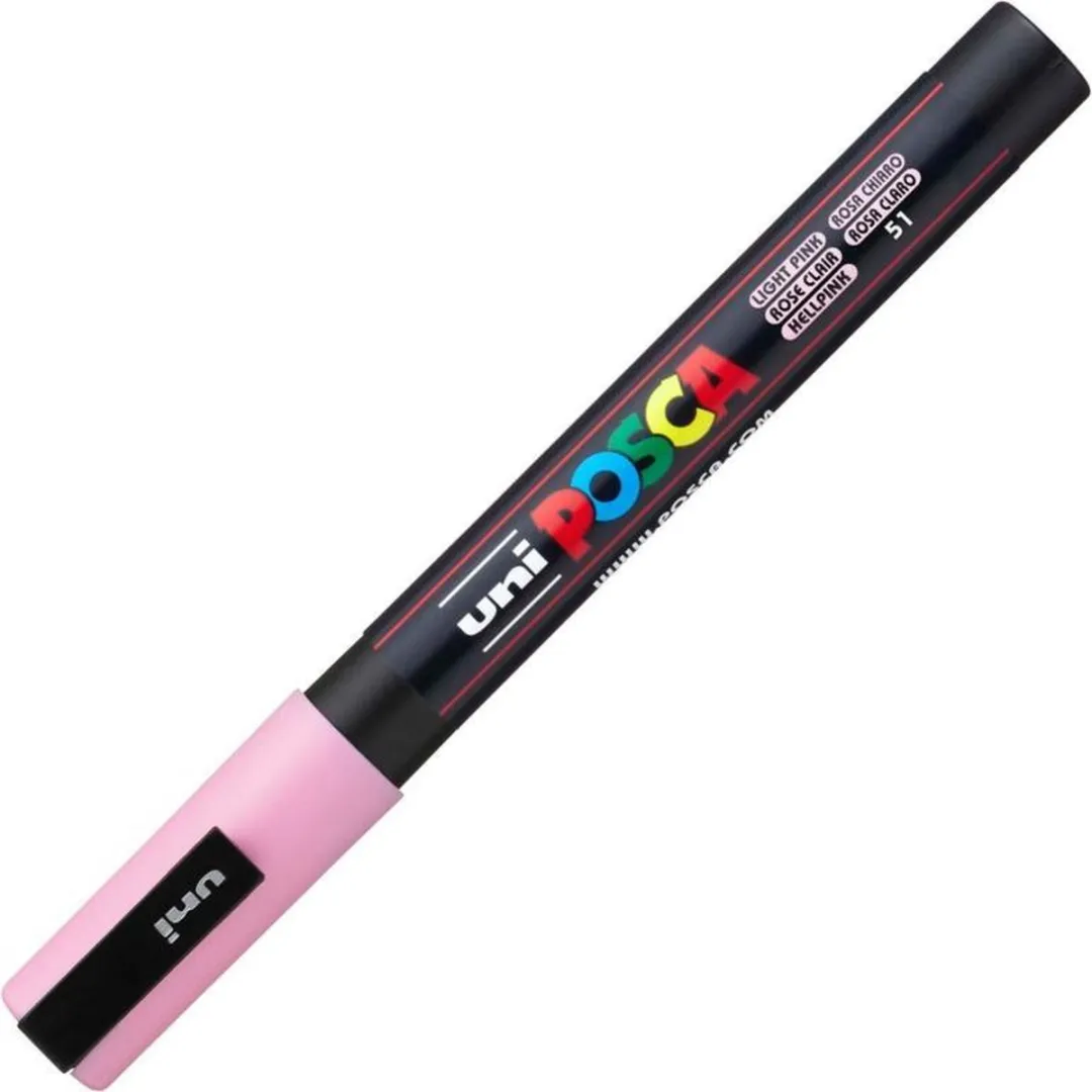Posca PC-1MC Roze Verfstift - Waterbasis - afbeelding 6 van 6