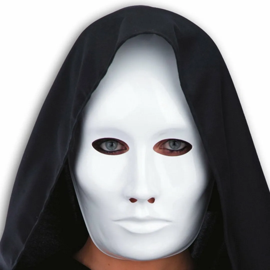 Carnival Toys Verkleedmasker Wit - One-size