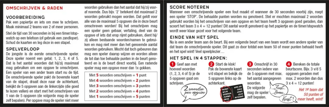 Omschrijven & Raden #4 Kaartspel - 1080 Begrippen - Pocketformaat