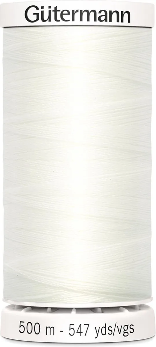 Gutermann Naaigaren Off White 500m