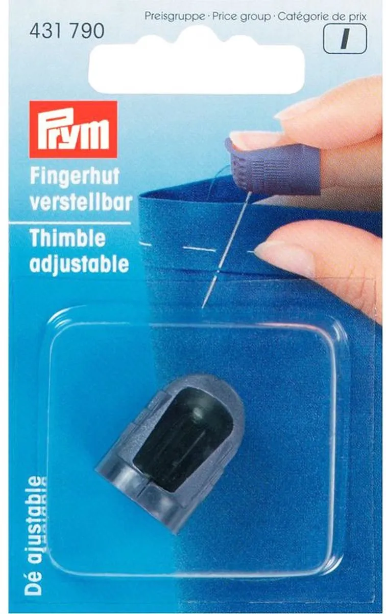 Prym Vingerhoed Kunststof Verstelbaar
