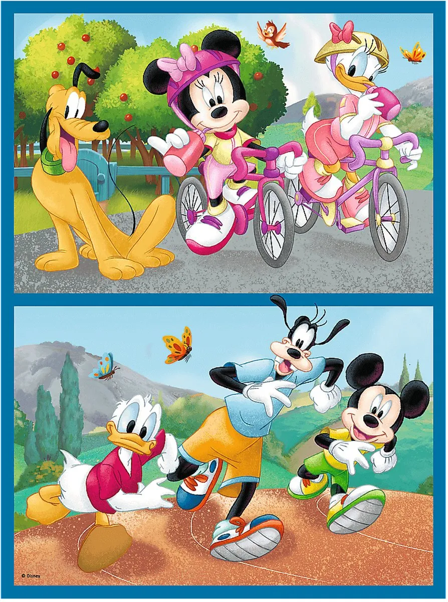 Trefl Disney 2-in-1 Puzzel & Memoryspel 48 Stuks - Multicolor