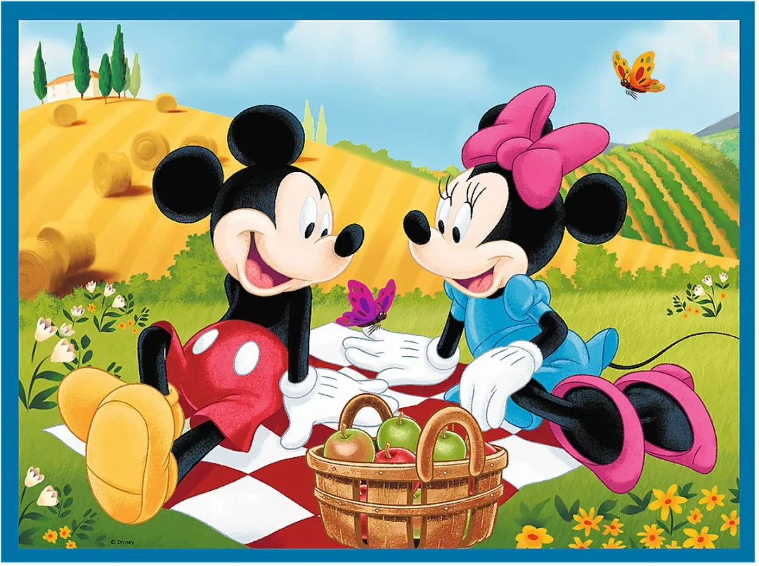 Trefl Disney 2-in-1 Puzzel & Memoryspel 48 Stuks - Multicolor