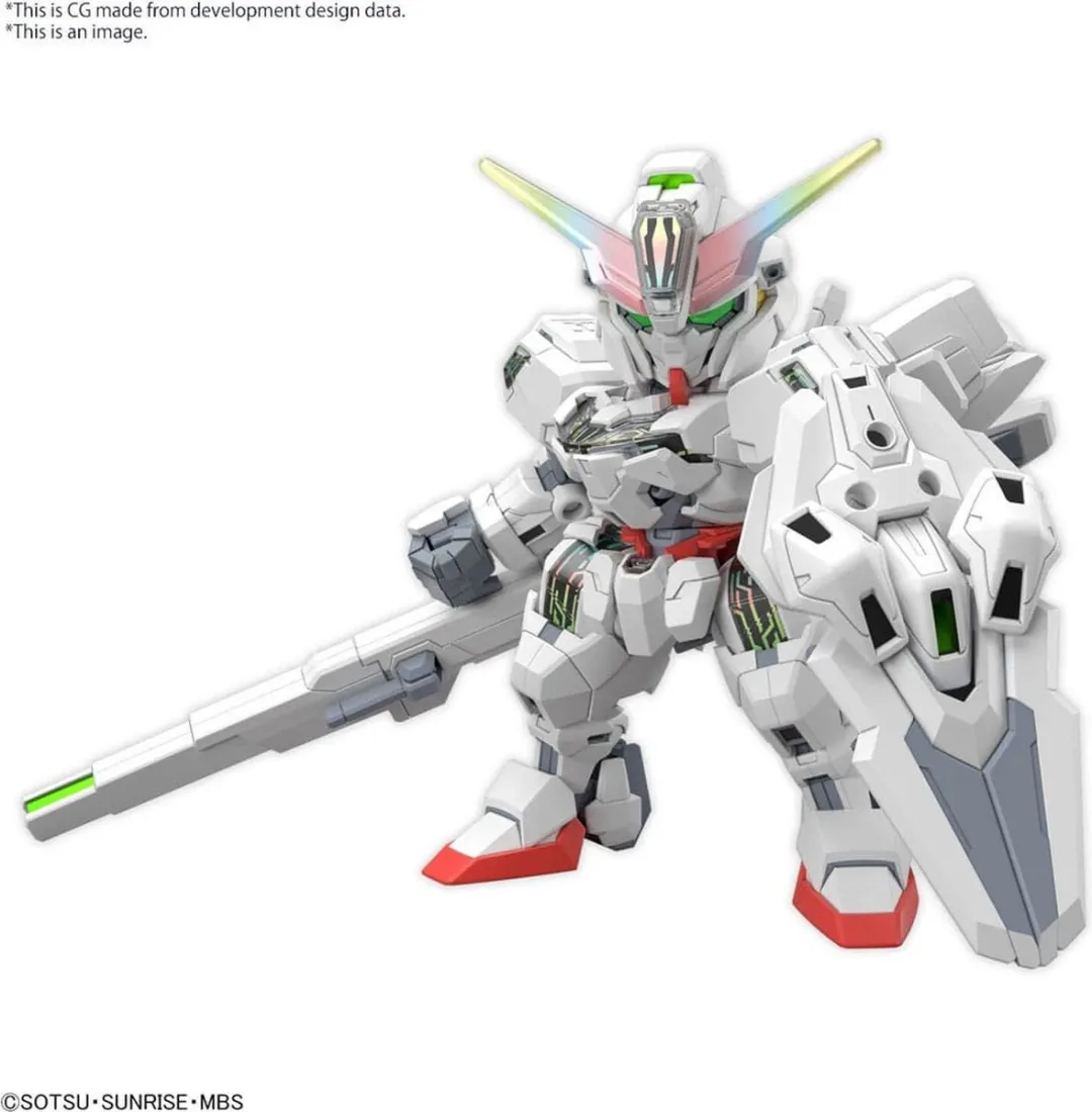 Bandai Hobby SD Cross Silhouette-Gundam Calibarn BANMK66691 - Zwart